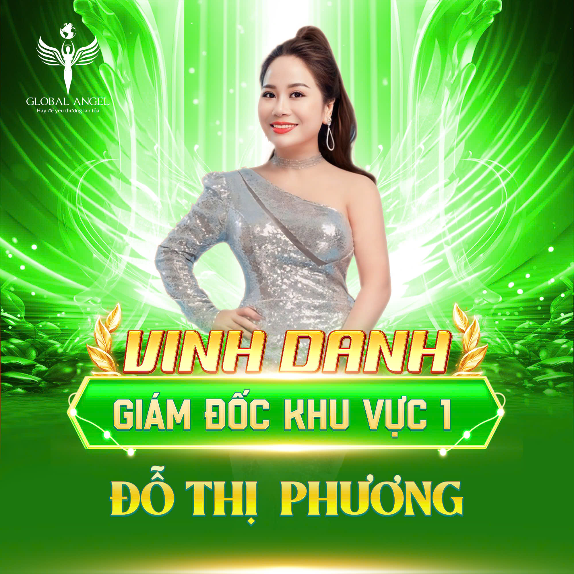 Bà ĐỖ THỊ PHƯƠNG - Giám Đốc Khu Vực 1