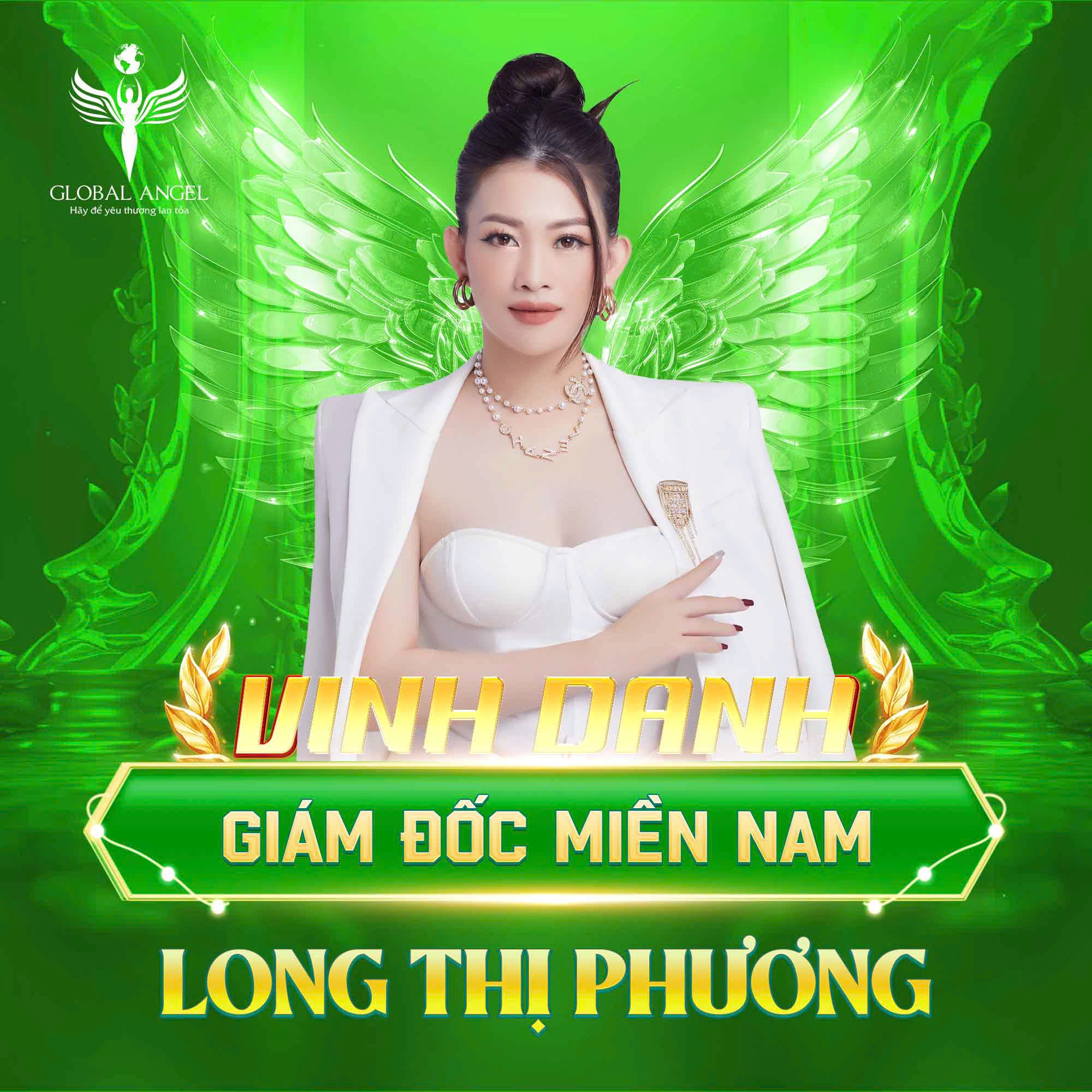 Bà LONG THỊ PHƯƠNG - Giám Đốc Miền Nam