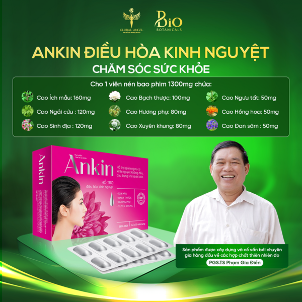 ANKIN Điều Hòa Kinh Nguyệt 30 viên