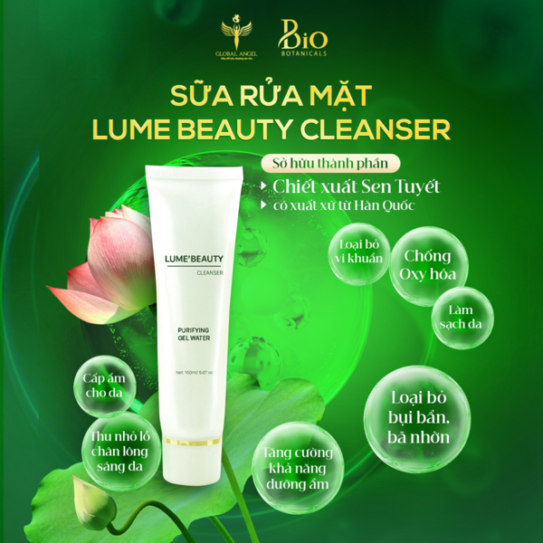 SỮA RỬA MẶT LUME BEAUTY CLEANSER 150ml