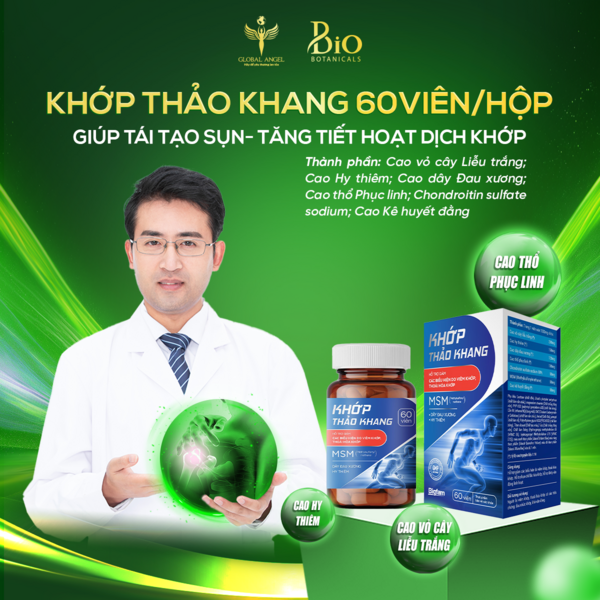 KHỚP THẢO KHANG 60viên/hộp