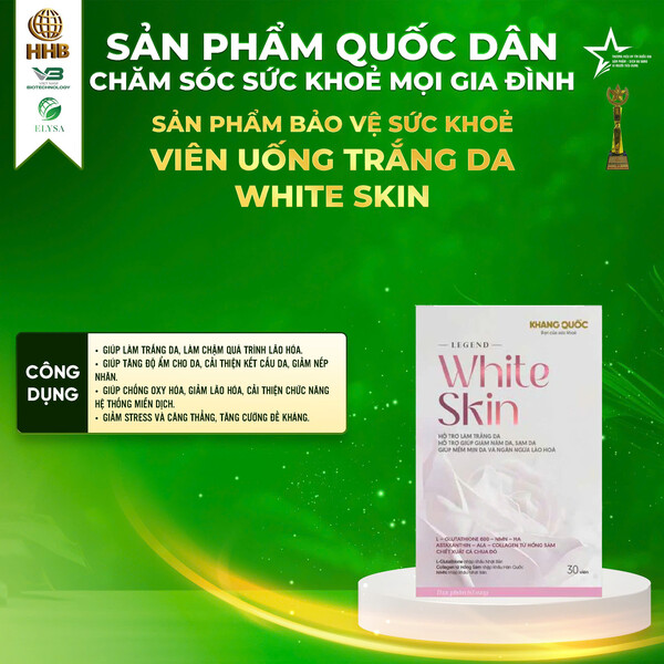 VIÊN UỐNG TRẮNG DA WHITE SKIN