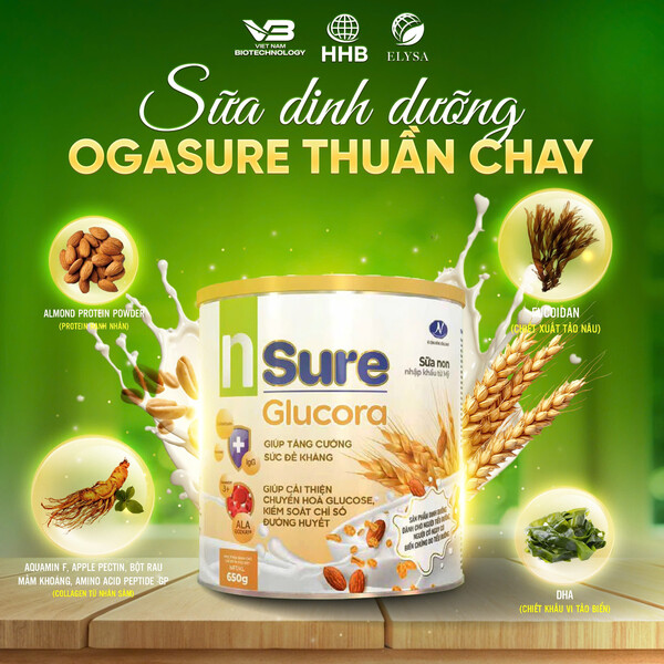 SỮA DINH DƯỠNG N SURE GLUCORA 650G