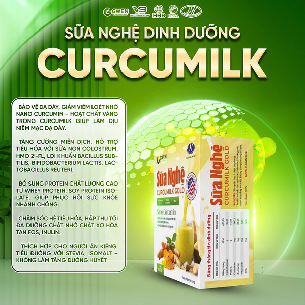 SỮA NGHỆ DINH DƯỠNG CURCUMILK