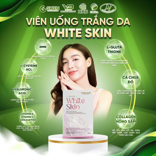 VIÊN UỐNG TRẮNG DA WHITE SKIN