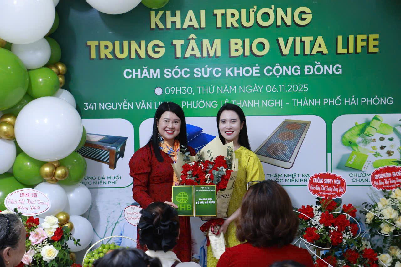 KHAI TRƯƠNG TRUNG TÂM BIO VITA LIFE – CHĂM SÓC SỨC KHỎE CỘNG ĐỒNG MIỄN PHÍ 