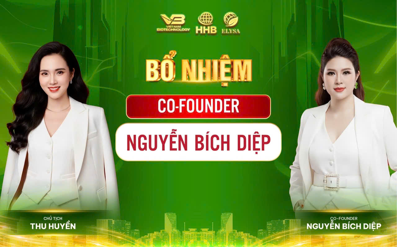  CHÚC MỪNG BỔ NHIỆM PHÓ CHỦ TỊCH HỆ THỐNG HHB – BIO VITA LIFE 